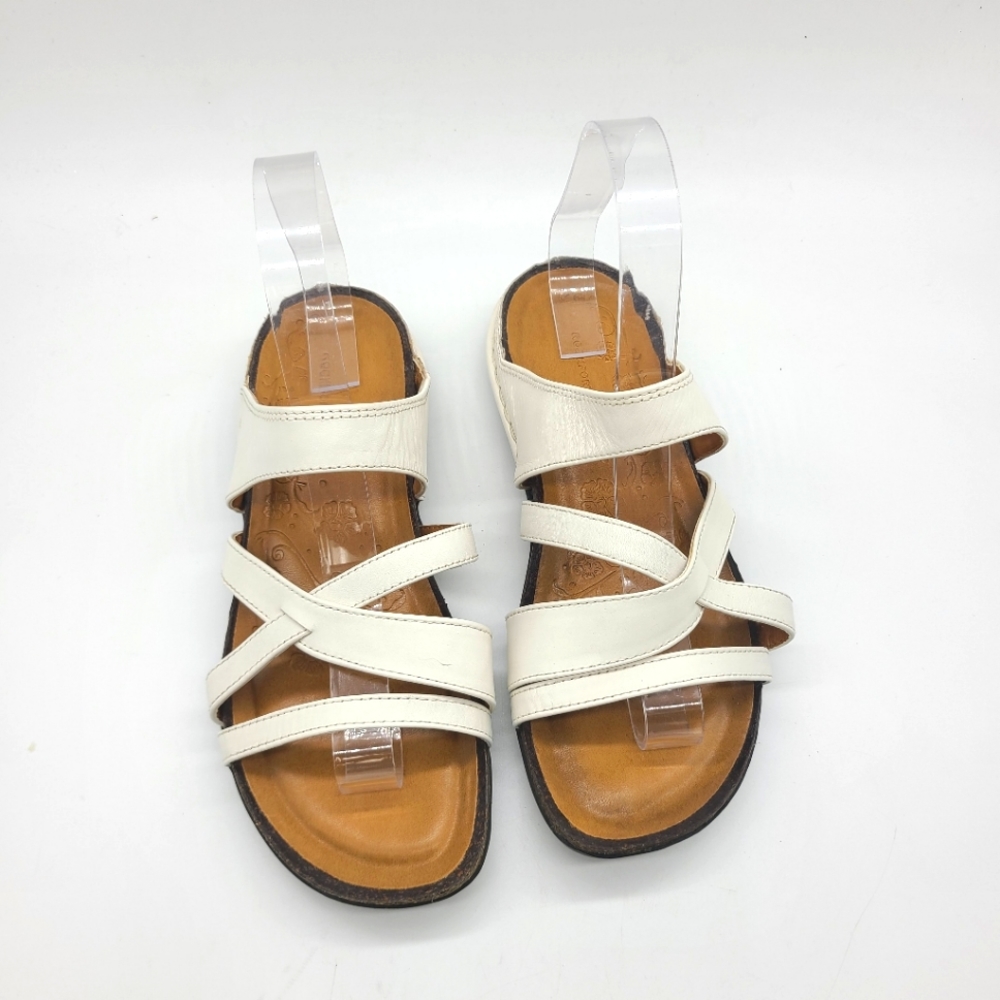 Rockport White Strappy Sandals